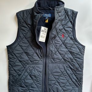 NWT Polo Boys Navy Vest